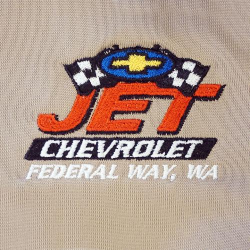 Jet Chevy embroidered polos