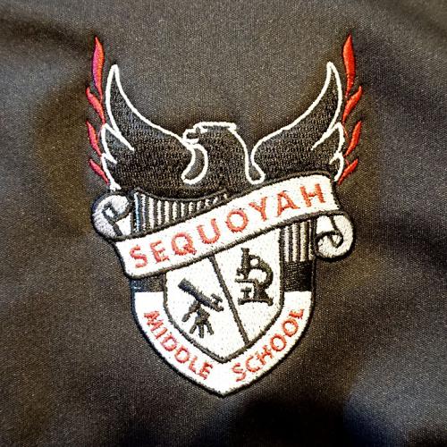 Sequoyah embroidered logo