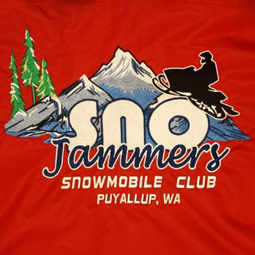 Sno Jammers full size embriodery